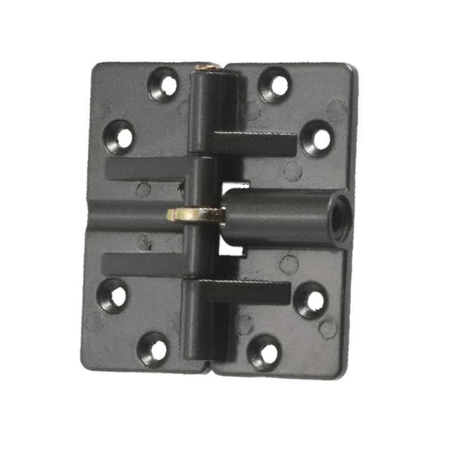 Double Locking Bi-Fold Hinge, Dark Brown