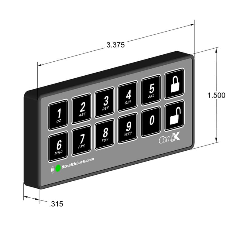 StealthLock Dedicated Transmitter Pad
