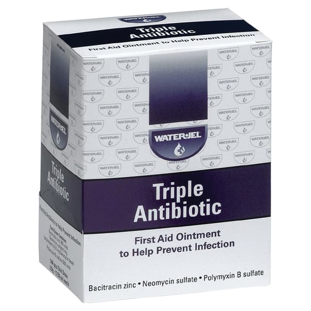 Water-Jel Triple Antibiotic First Aid Ointment Packets, 0.9 Gram (144/Box)
