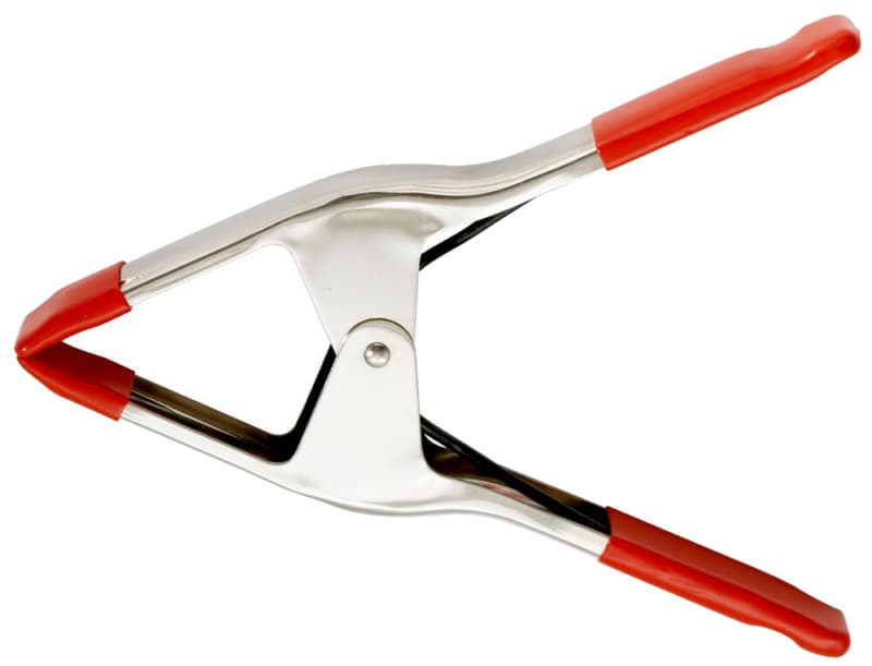 4" Spring Clamp with Vinyl Tip, 5" Throat Depth