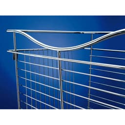18" x 20" x 18" Wide Heavy-Gauge Pull-Out Wire Basket, Chrome Finish