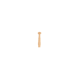 Wood Shaker Peg, Birch 2/Bag