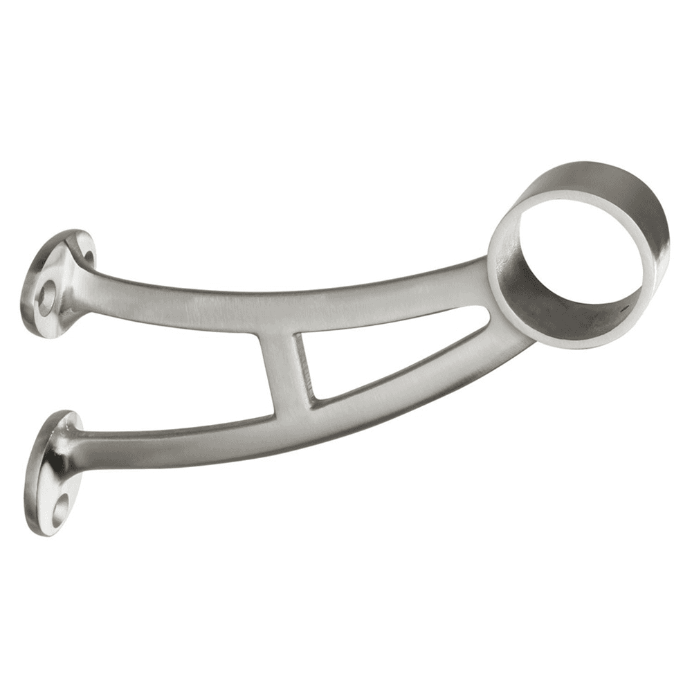 1-1/2" Bar Bracket, Satin Stainless Steel