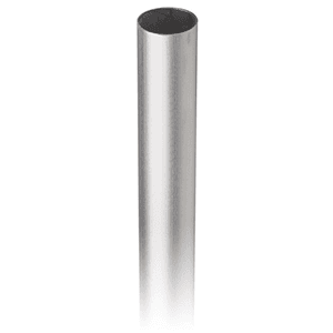 1-1/2" x 12' Rail Tubing, Satin Stainless Steel