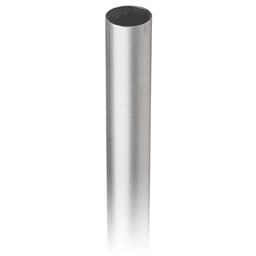 1-1/2" x 12' Rail Tubing, Satin Stainless Steel