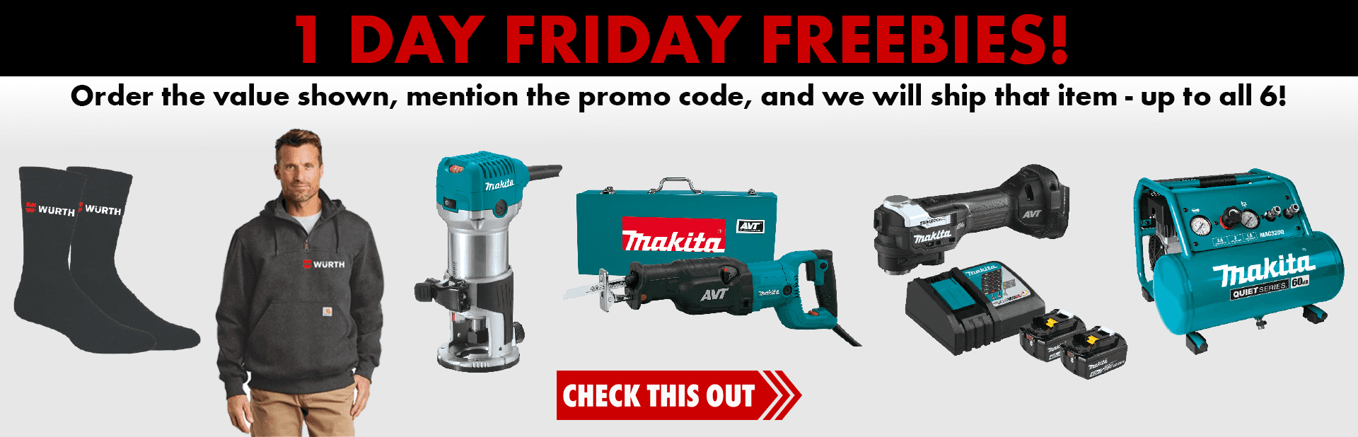 1 Day Freebie Friday Promotion!