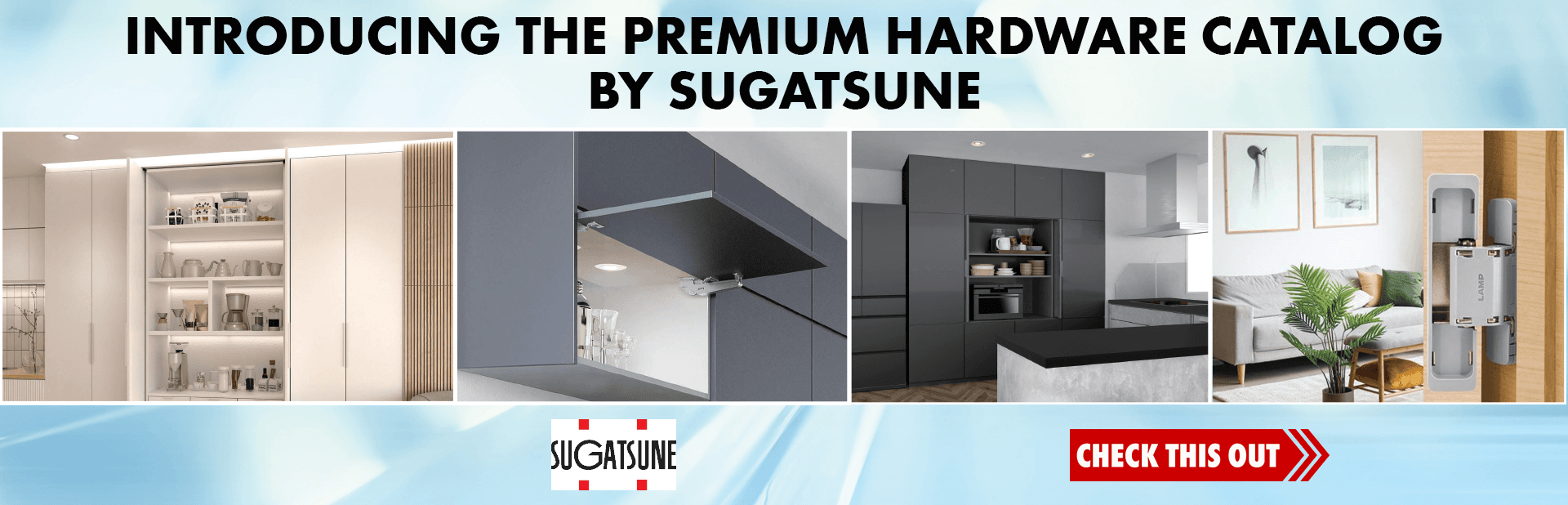 New Sugatsune Premium Hardware Catalog!