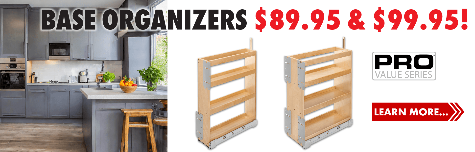 Sale On Our PRO Value Series Base Organizers!