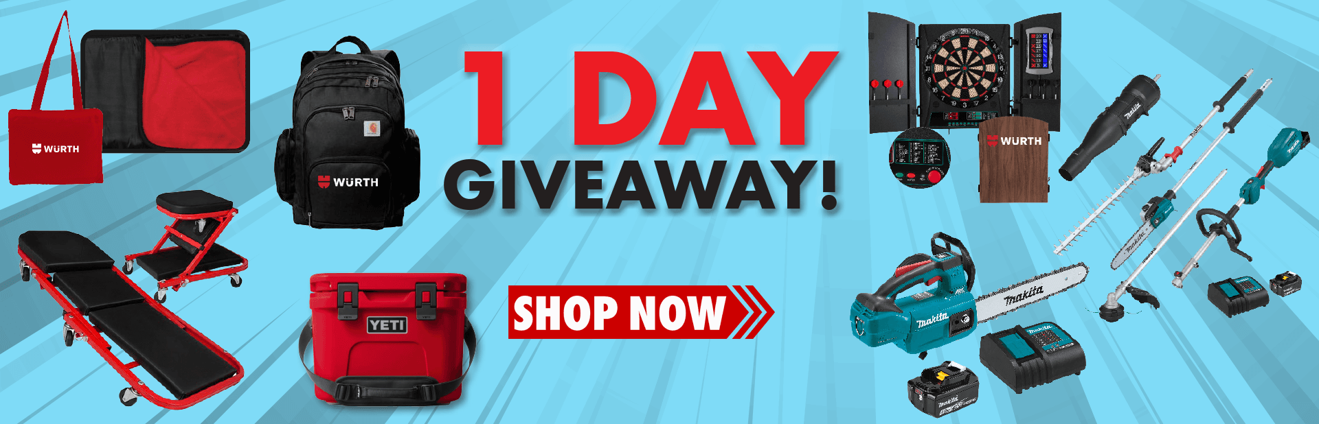 1 Day Giveaway! Wednesday 2/24/26 Only!