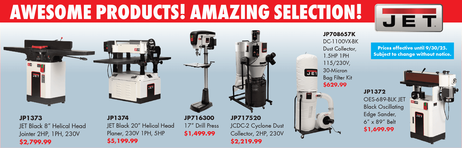 Jet - September 2025 Promotion