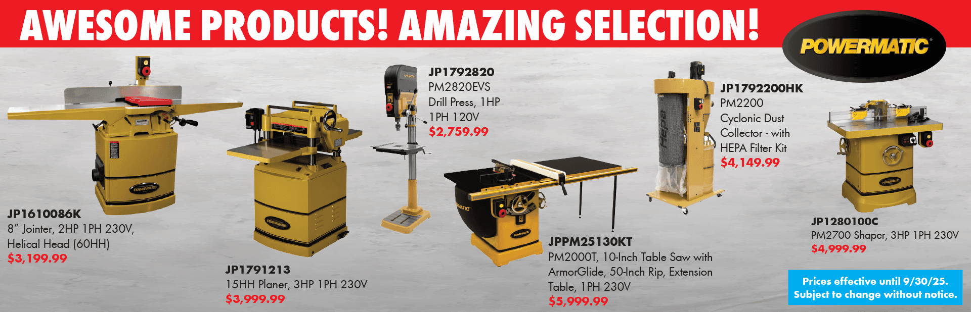 Powermatic - September 2025 Promotion