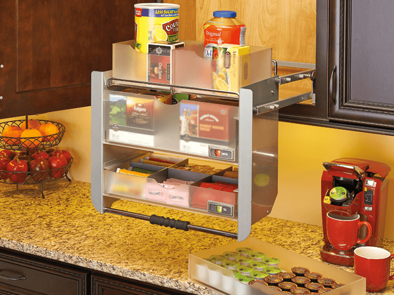 Pull Down Shelves