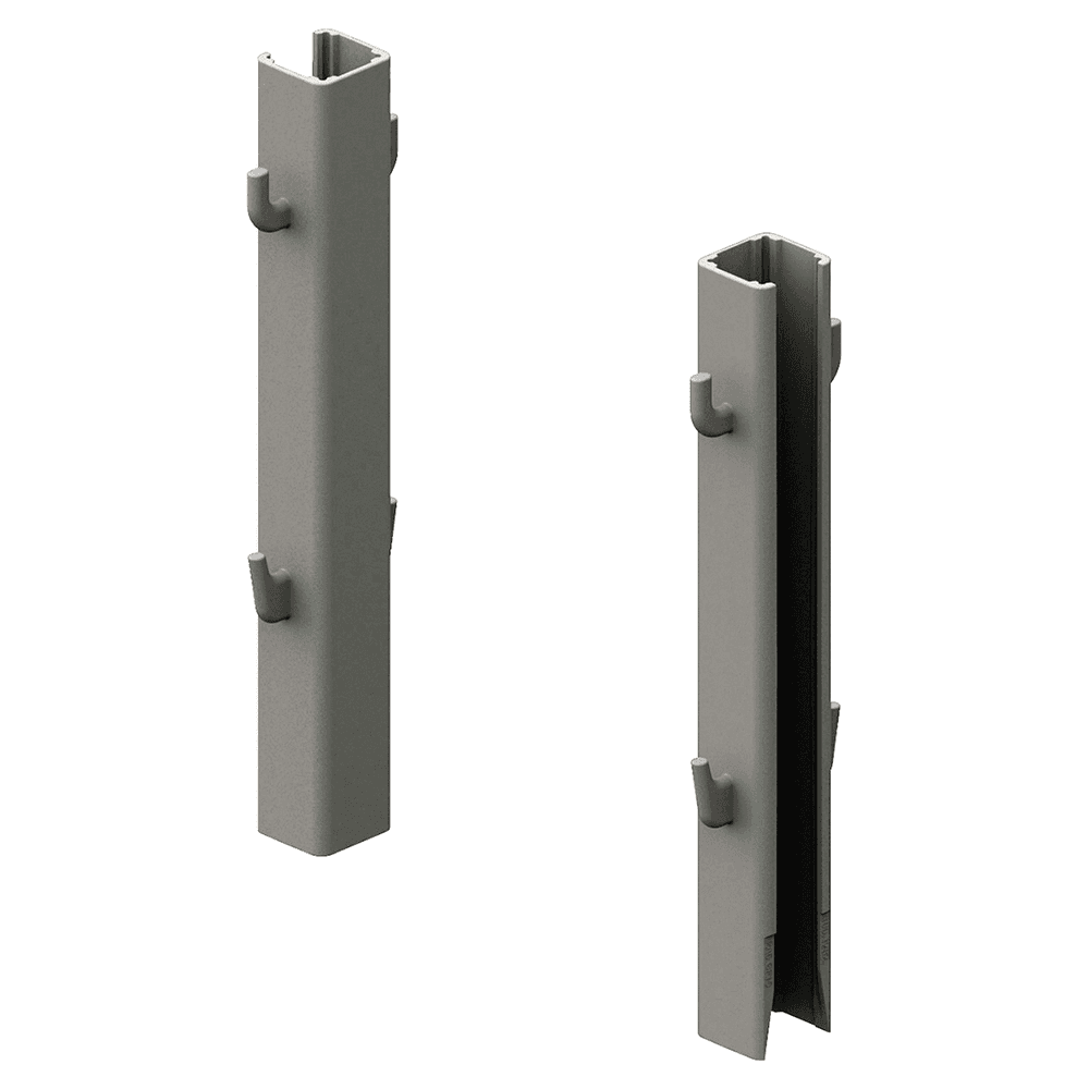 48-1/32" Conero Closet Rod Set with Flanges and LED Integration, Champagne Main - Image