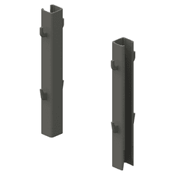 Conero Closet Rod Flanges-Side Mount, 20/Bag Main - Image