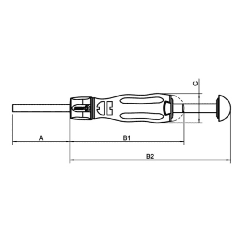Extendible and Rotating Bit Magazine with Color Coding System