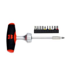 ZEBRA T-Handle Ratchet Screwdriver Set (Includes 11 Bits - 1 Square, 1 Flat, 2 Hexagon, 2 Phillips, 5 Torx)