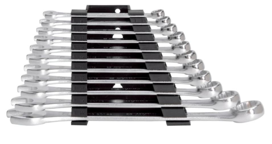 Zebra Powerdriv Metric Wrench Assortment (Short Type) 11 Pc Set