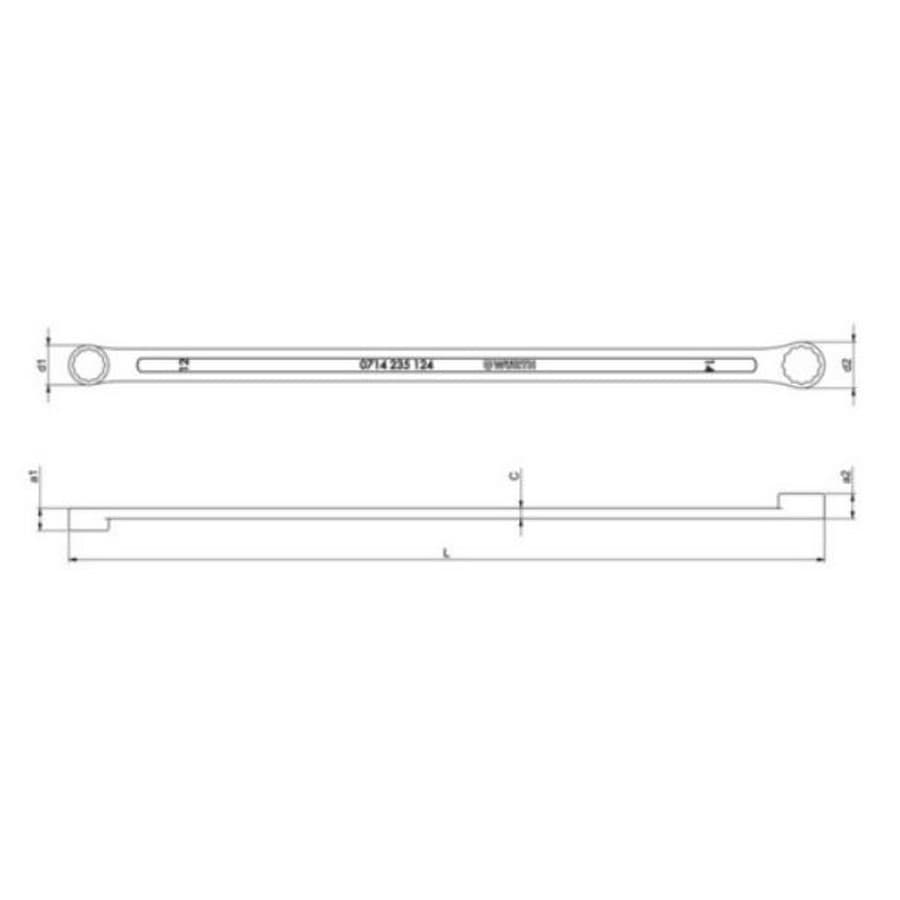 Powerdrive Double Box End Wrench (Extra Long) :: Image 20