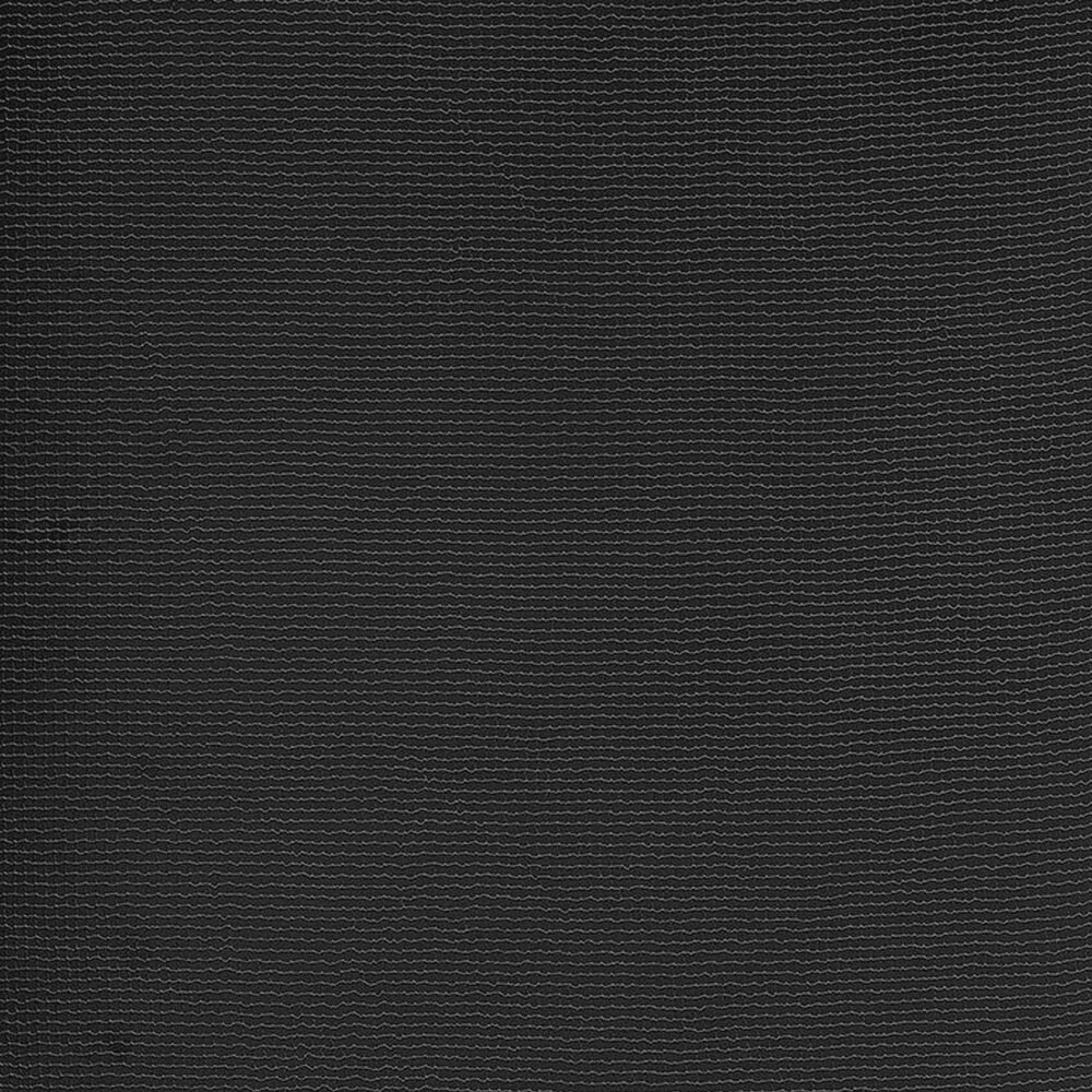 NuMetal HPL in Color 11 NTZ Black Mesh with real metal surface and embossing techniques for vertical and light-duty horizontal applications.