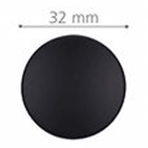 1-1/4" 22022 Series Round Cabinet Knob, Dark Nickel Alt 1 - Image