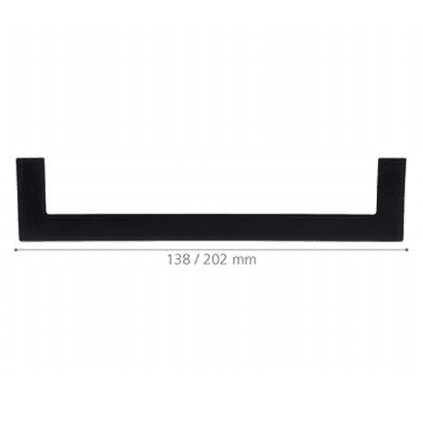 5" 22334 Series Cabinet Handle Pull, Matte Black Alt 2 - Image
