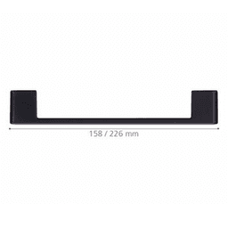 7-1/2" 22548 Series Cabinet Handle Pull, Matte Black Alt 2 - Image