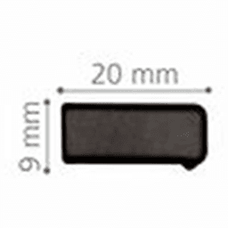 7-1/2" 22891 Series Cabinet Pull, Satin Nickel Performance Finish Alt 2 - Image