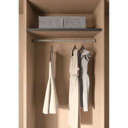 18" x 14" Conero Leather Mat with Edge, Gray Stone Shagreen, 5/Box Alt 1 - Image