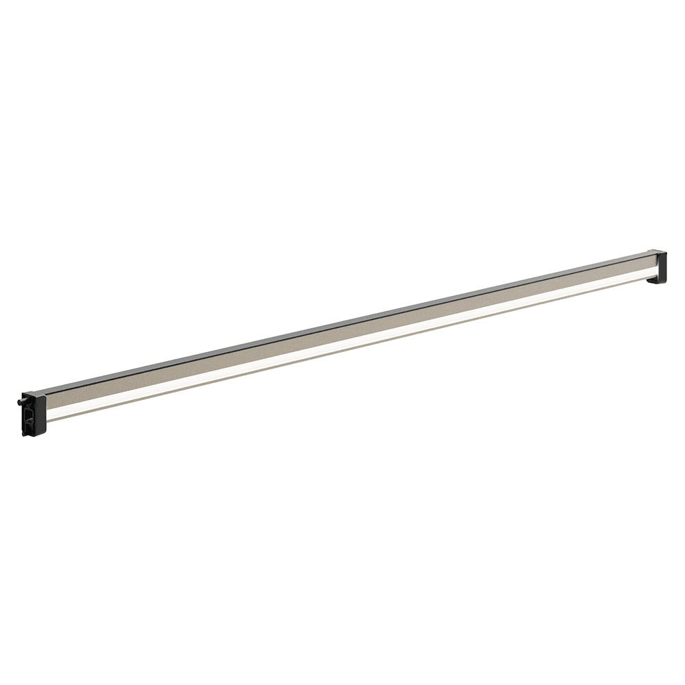 23" x 1" x 1-1/2" Conero Shoe Fence, Champagne, 20/Box Main - Image