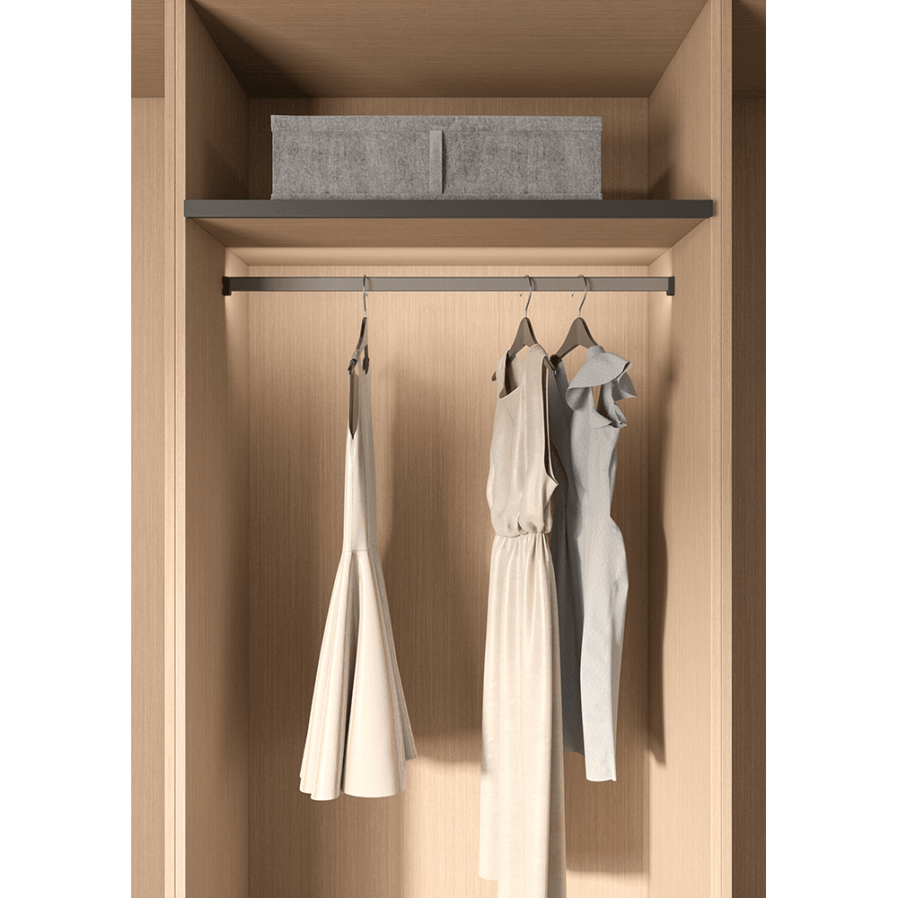 23" x 1" x 1-1/2" Conero Shoe Fence, Champagne, 20/Box Alt 1 - Image