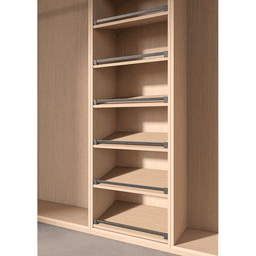 24" x 14" Conero Leather Mat with Edge, Gray Stone Shagreen, 5/Box Main - Image