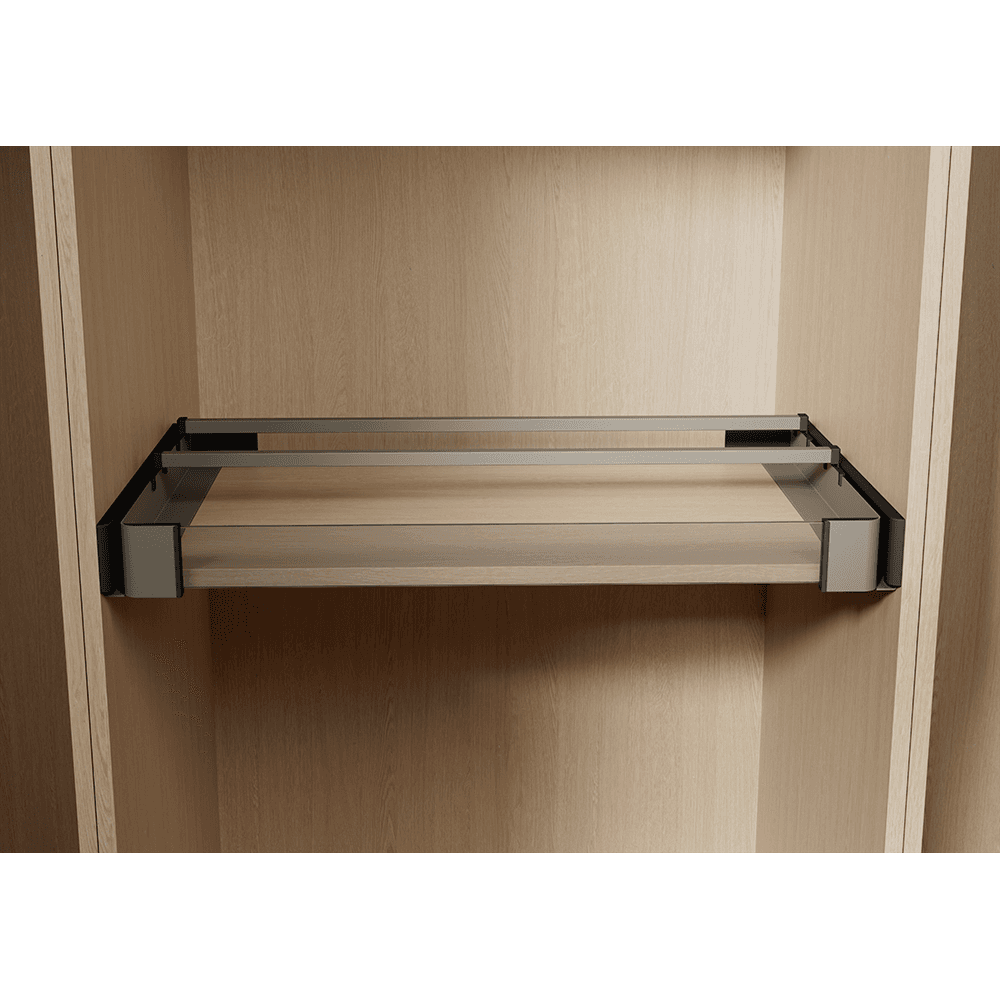 18" x 14" Conero Leather Mat with Edge, Black Shagreen, 5/Box Main - Image