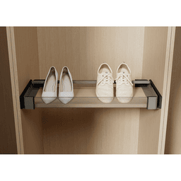 18" x 14" Conero Leather Mat with Edge, Black Shagreen, 5/Box Alt 1 - Image