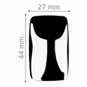 5/8" 2Z198 Series Cabinet Finger Pull, Satin Nickel Alt 2 - Image