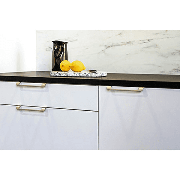 6-1/4" 2Z204 Series Cabinet Finger Pull, Polished Chrome Alt 1 - Image