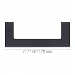 6-1/4" 2Z306 Series Cabinet Handle Pull, Satin Nickel Alt 2 - Image