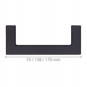 2-1/2" 2Z306 Series Cabinet Handle Pull, Satin Nickel Alt 2 - Image