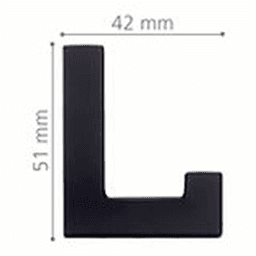 32mm 2Z390 Series Hook, Matte Gold Alt 3 - Image