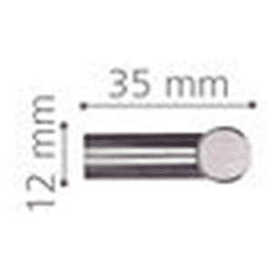 6-1/4" 33289 Series Cabinet Bar Pull, Brushed Stainless Steel Alt 3 - Image