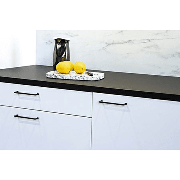 5" 34043 Series Cabinet Pull, Matte Black/Matte Black Alt 1 - Image