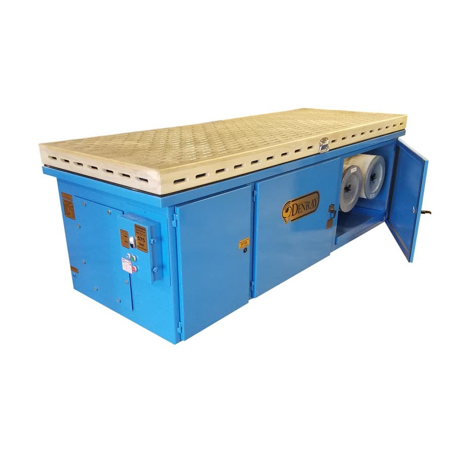 Denray 3696B Series Down Draft Sanding Table with Push-Button Cleaning 36" x 96" 110V or 220V Single-Phase :: Image 20
