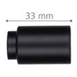 25/32" 44141 Series Cabinet Knob, Matte Black Alt 2 - Image