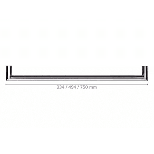 18-7/8" 44588 Series Appliance Pull, Brushed Stainless Steel Alt 1 - Image