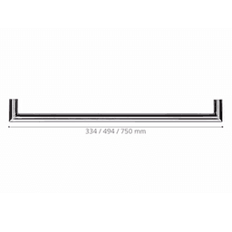 29" 44588 Series Appliance Pull, Brushed Stainless Steel Alt 1 - Image