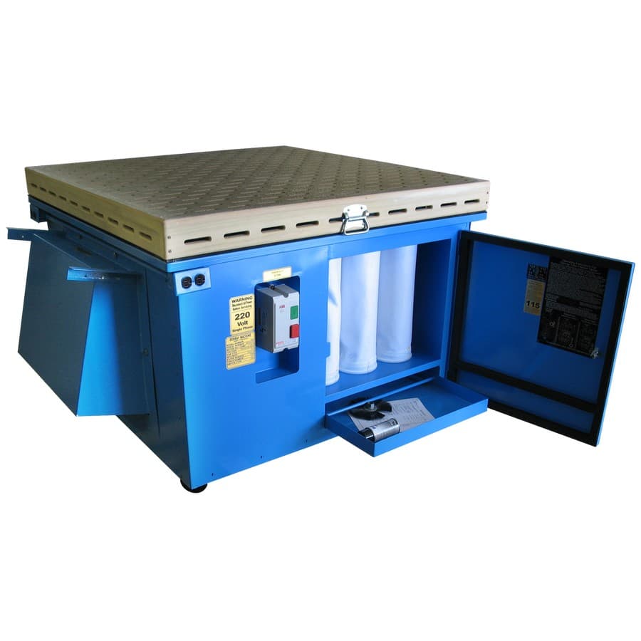 Denray 4800 Series Down Draft Sanding Table 48" x 48" 110 or 220V Single-Phase :: Image 30