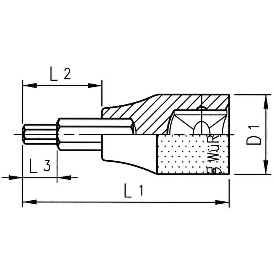 1/2" Hexagon Socket Bit :: Image 20