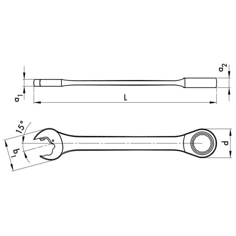 Dual Ratchet Combination Wrench :: Image 20