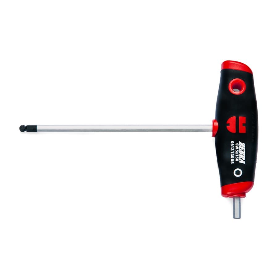 ZEBRA T-Handle Ball Head Screwdriver with Side Hexagon Tip