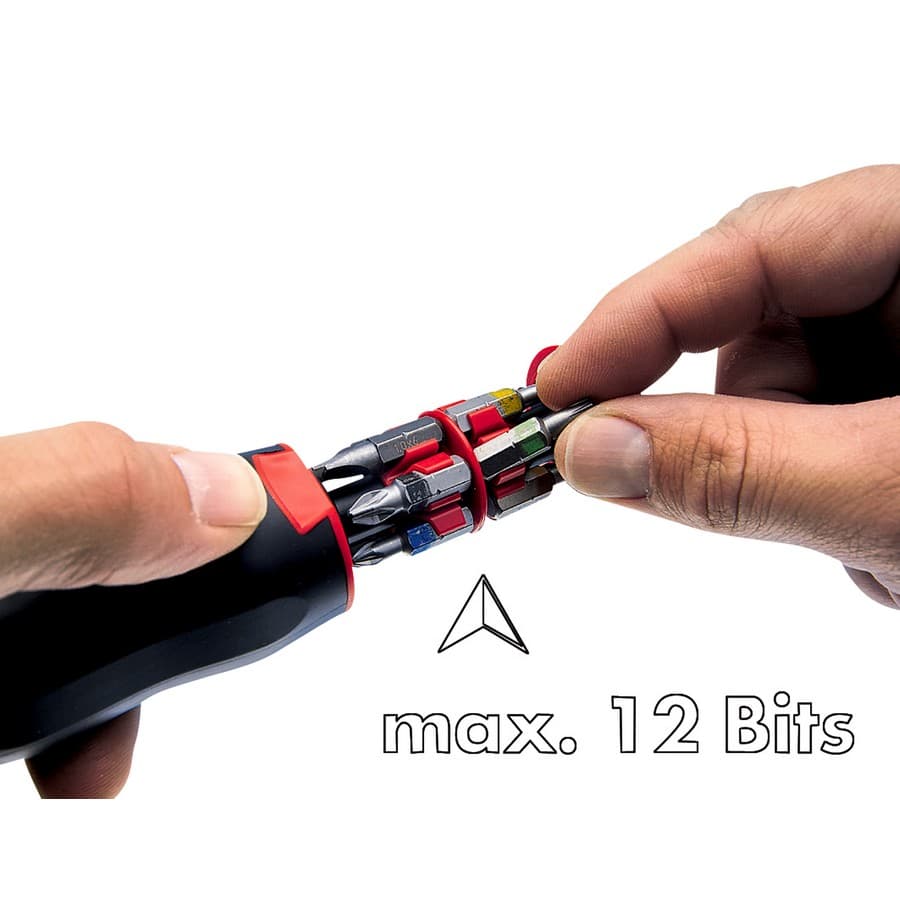 Zebra Ratchet Magazine Screwdriver (Includes 12 Bits) :: Image 20
