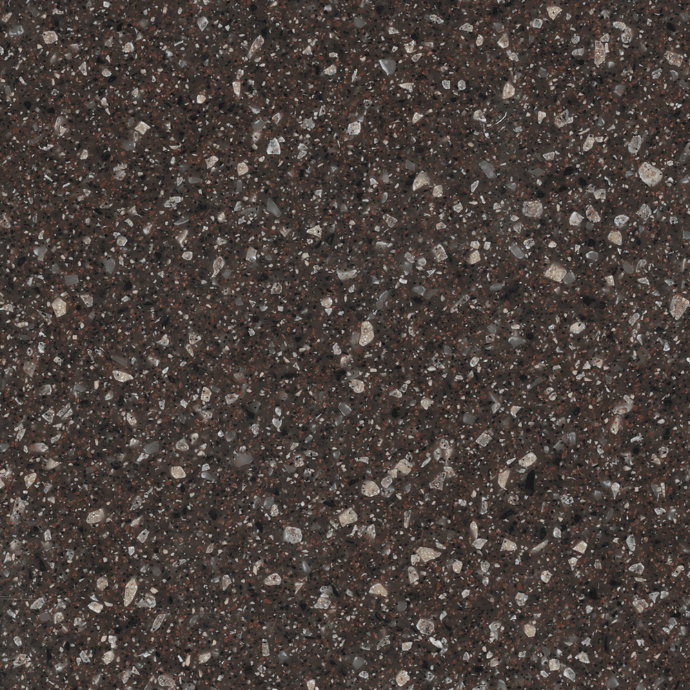 Solid Surface Sheet Color 652 Pecan Mosaic, 1/2" Thick 30" x 144 - Main Image